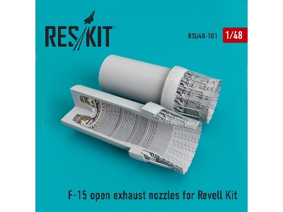 F-15 Open Exhaust Nozzles For Revell Kit - zdjęcie 1