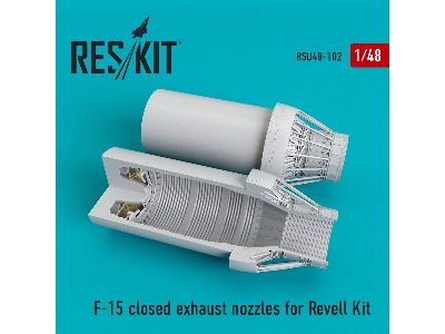 F-15 Closed Exhaust Nozzles For Revell Kit - zdjęcie 1