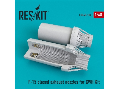 F-15 Closed Exhaust Nozzles For Gwh Kit - zdjęcie 1