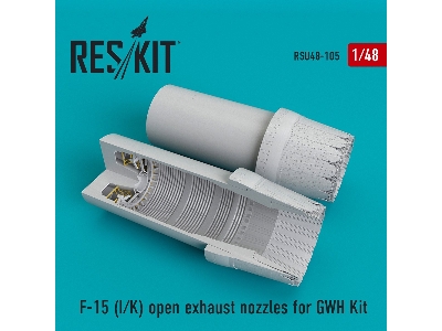 F-15 (I/K) Open Exhaust Nozzles For Gwh Kit - zdjęcie 1