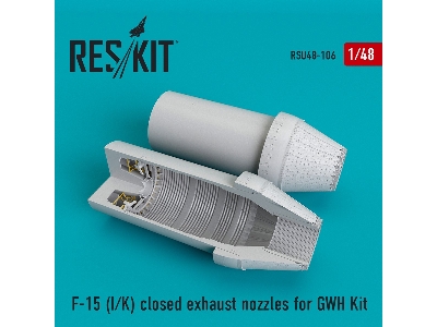 F-15 (I/K) Closed Exhaust Nozzles For Gwh Kit - zdjęcie 1