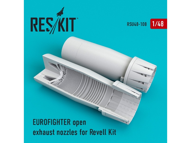 Eurofighter Open Exhaust Nozzles For Revell Kit - zdjęcie 1 Eurofighter Open Exhaust Nozzles For Revell Kit - zdjęcie 1