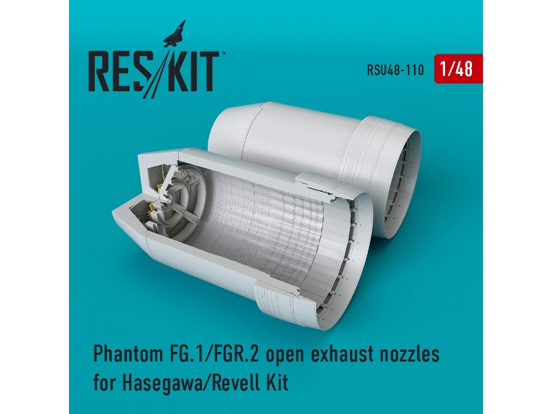 Phantom (Fg.1/Fgr.2) Open Exhaust Nozzles For Hasegawa/Revell Kit - zdjęcie 1 Phantom (Fg.1/Fgr.2) Open Exhaust Nozzles For Hasegawa/Revell Kit - zdjęcie 1