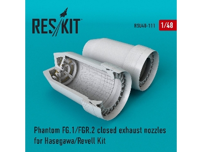 Phantom (Fg.1/Fgr.2) Closed Exhaust Nozzles For Hasegawa/Revell Kit - zdjęcie 1
