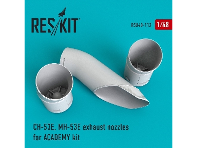 Ch-53e, Mh-53e Exhaust Nozzles For Academy Kit - zdjęcie 1
