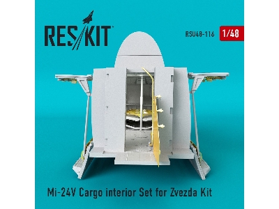 Mi-24 (V) Cargo Interior Set For Zvezda Kit - zdjęcie 1