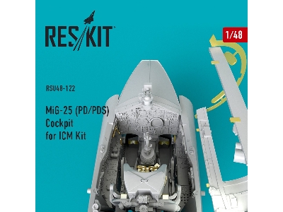 Mig-25 (Pd/Pds) Cockpit For Icm Kit - zdjęcie 2
