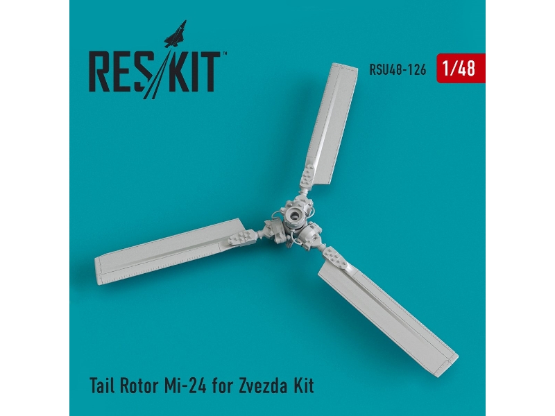 Tail Rotor Mi-24 For Zvezda Kit - zdjęcie 1 Tail Rotor Mi-24 For Zvezda Kit - zdjęcie 1