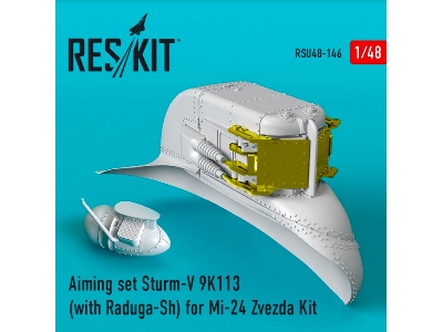 Aiming Set Sturm-v 9k113 With Raduga-sh For Mi-24 Zvezda Kit - zdjęcie 3