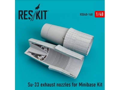 Su-33 Exhaust Nozzles For Minibase Kit - zdjęcie 1