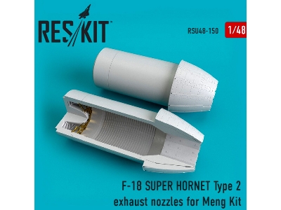 F-18 Super Hornet Type 2 Exhaust Nozzles For Meng Kit - zdjęcie 1