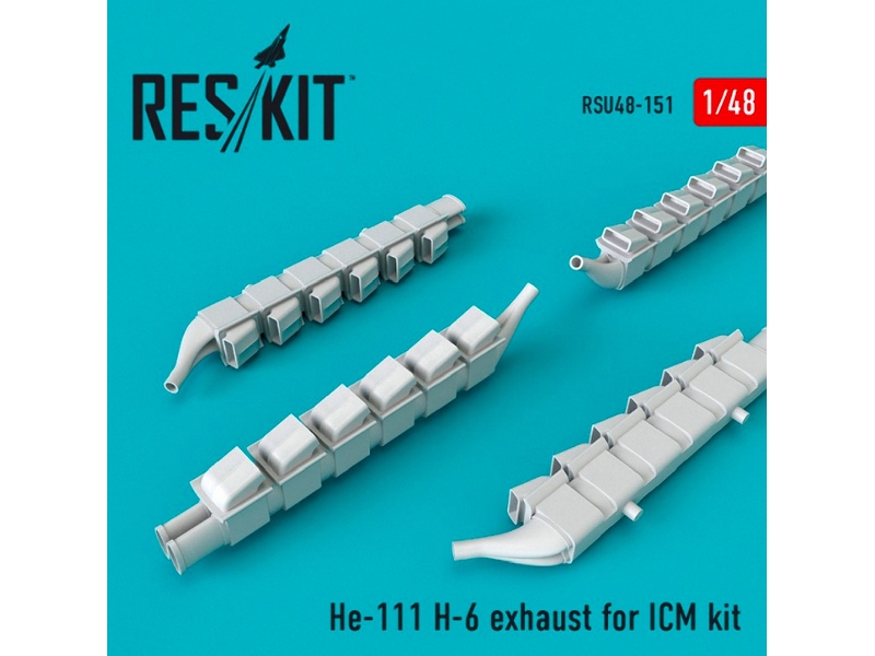 He-111 H-6 Exhaust Nozzles For Icm - zdjęcie 1