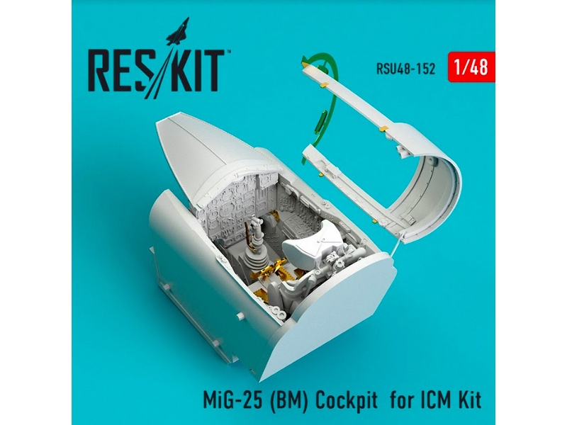 Mig-25 Bm Cockpit For Icm Kit - zdjęcie 1