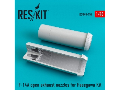 F-14a Open Exhaust Nozzles For Hasegawa Kit - zdjęcie 1