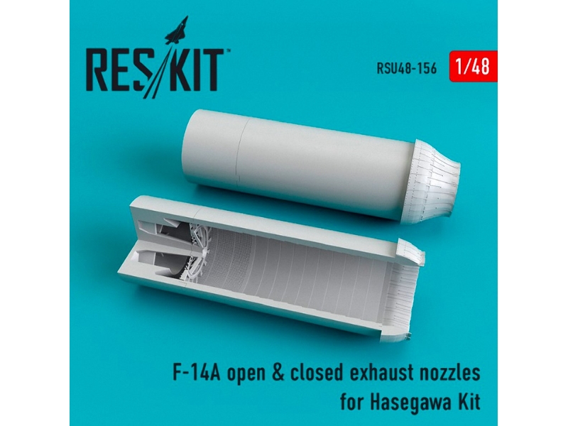 F-14a Open And Closed Exhaust Nozzles For Hasegawa Kit - zdjęcie 1 F-14a Open And Closed Exhaust Nozzles For Hasegawa Kit - zdjęcie 1