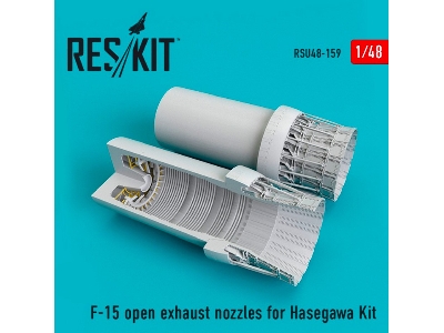 F-15 Open Exhaust Nozzles For Hasegawa Kit - zdjęcie 1