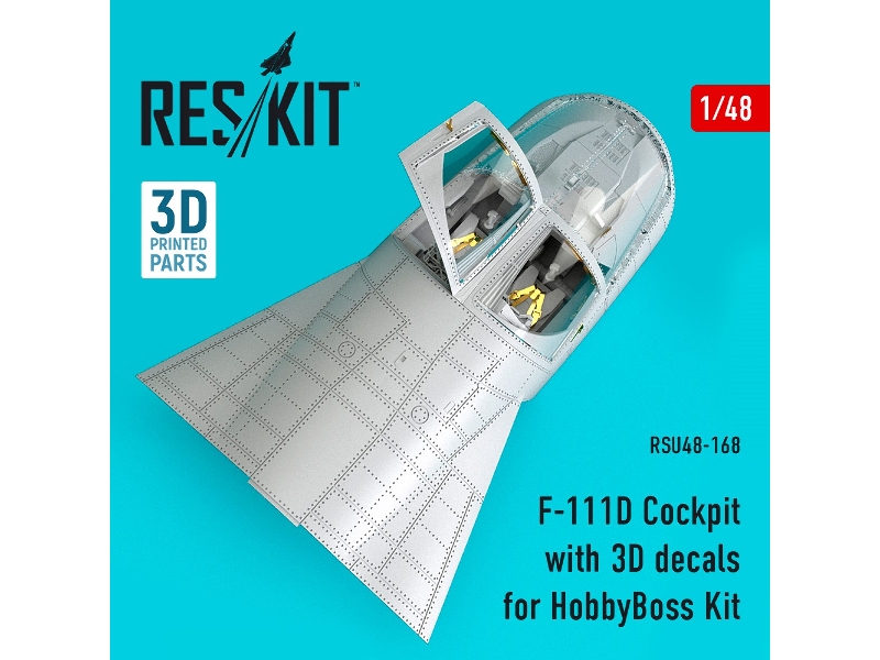 F-111d Cockpit With 3d Decals For Hobbyboss Kit - zdjęcie 1 F-111d Cockpit With 3d Decals For Hobbyboss Kit - zdjęcie 1