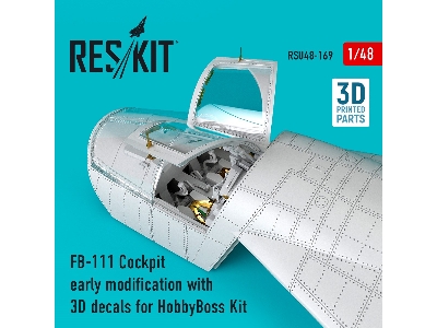 Fb-111 Cockpit Early Modification With 3d Decals For Hobbyboss Kit - zdjęcie 1
