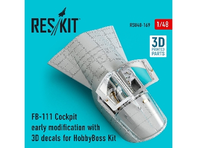 Fb-111 Cockpit Early Modification With 3d Decals For Hobbyboss Kit - zdjęcie 2