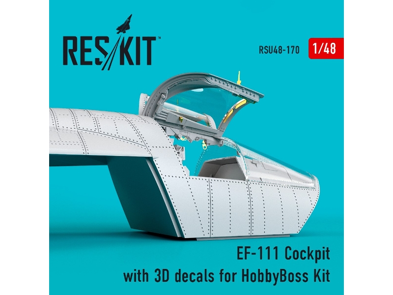 Ef-111 Cockpit With 3d Decals For Hobbyboss Kit - zdjęcie 1 Ef-111 Cockpit With 3d Decals For Hobbyboss Kit - zdjęcie 1