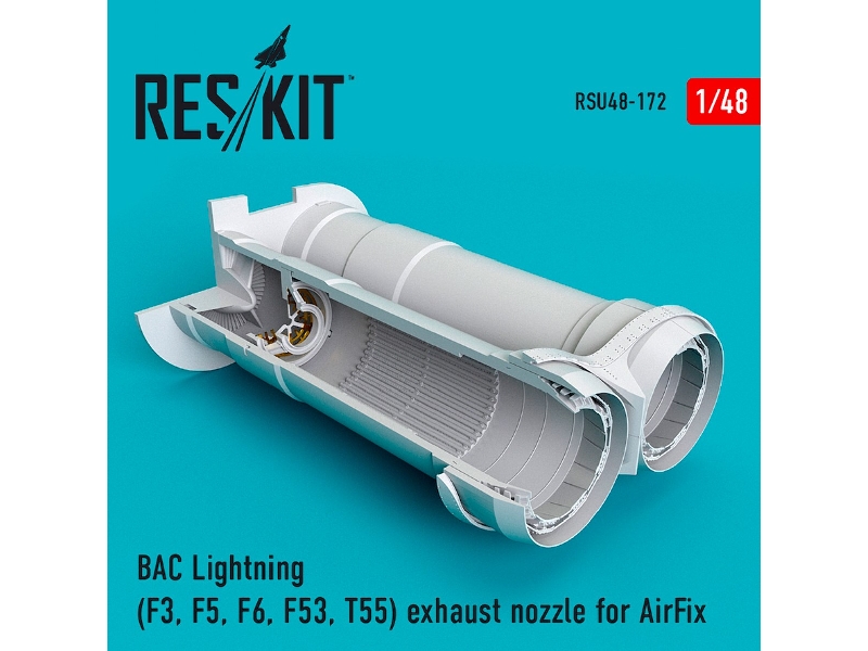 Bac Lightning F3, F5, F6, F53, T55 Exhaust Nozzle - zdjęcie 1 Bac Lightning F3, F5, F6, F53, T55 Exhaust Nozzle - zdjęcie 1