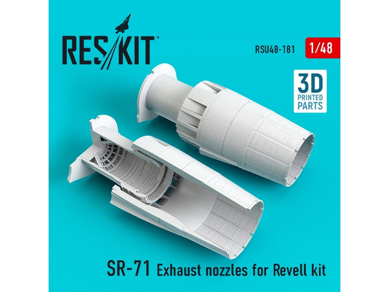 Sr-71 Blackbird Exhaust Nozzles For Revell Kit - zdjęcie 1 Sr-71 Blackbird Exhaust Nozzles For Revell Kit - zdjęcie 1