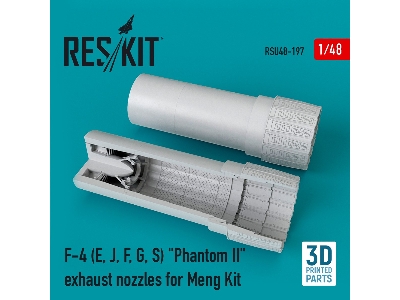 F-4 (E,j,f,g,s) Phantom Ii Exhaust Nozzles For Meng Kit - zdjęcie 1