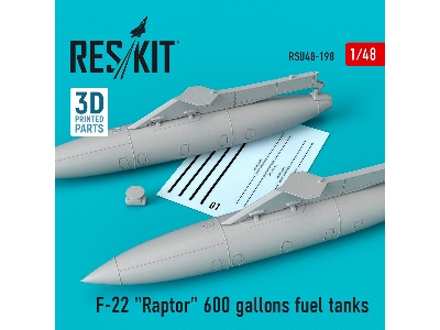 F-22 Raptor 600 Gallons Fuel Tanks - zdjęcie 1