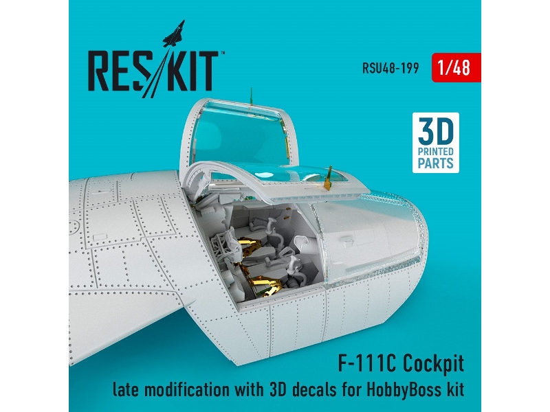 F-111c Cockpit Late Modification With 3d Decals For Hobbyboss Kit - zdjęcie 1