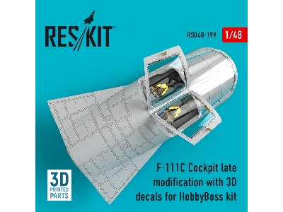 F-111c Cockpit Late Modification With 3d Decals For Hobbyboss Kit - zdjęcie 2