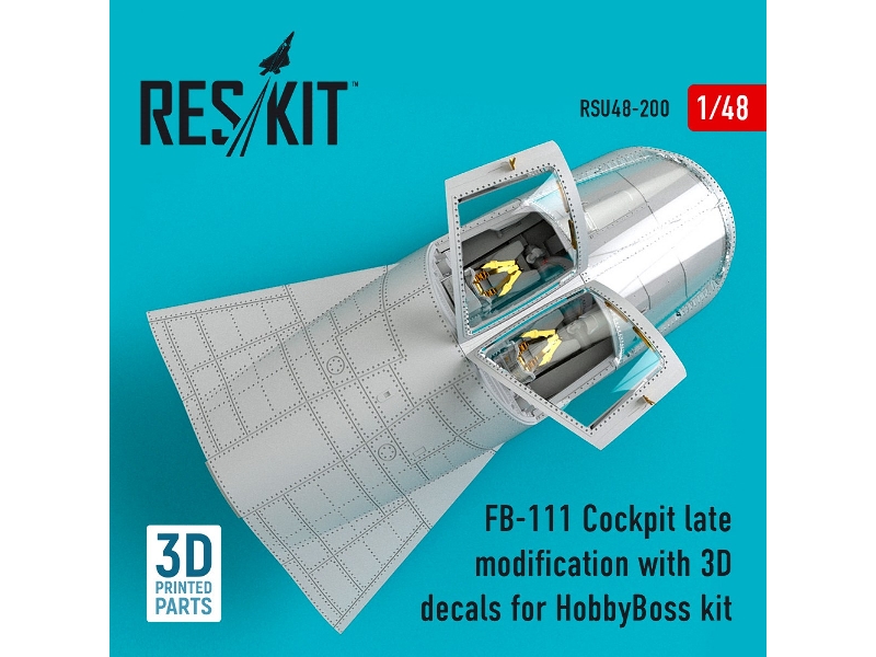 Fb-111 Cockpit Late Modification With 3d Decals For Hobbyboss Kit - zdjęcie 1 Fb-111 Cockpit Late Modification With 3d Decals For Hobbyboss Kit - zdjęcie 1