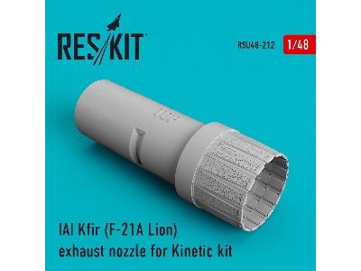 Iai Kfir (F-21a Lion) Exhaust Nozzle For Kinetic Kit - zdjęcie 1