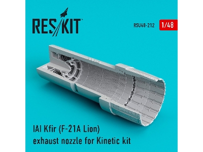 Iai Kfir (F-21a Lion) Exhaust Nozzle For Kinetic Kit - zdjęcie 2