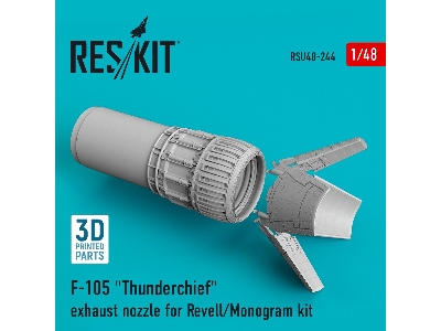 F-105 Thunderchief Exhaust Nozzle For Revell/Monogram Kit - zdjęcie 1