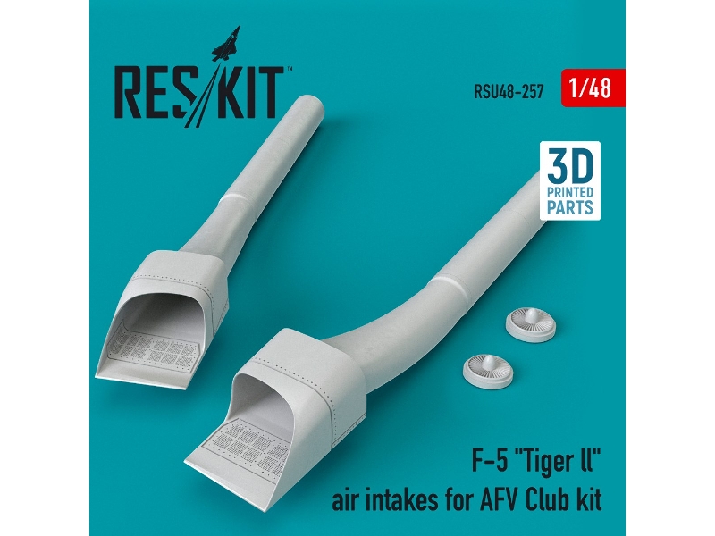 F-5 Tiger Ll Air Intakes For Afv Club Kit - zdjęcie 1