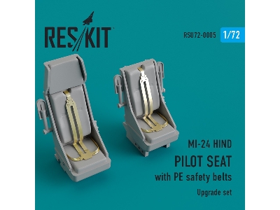 Mi-24 Hind. Pilot Seat With Pe Safety Belts - zdjęcie 1