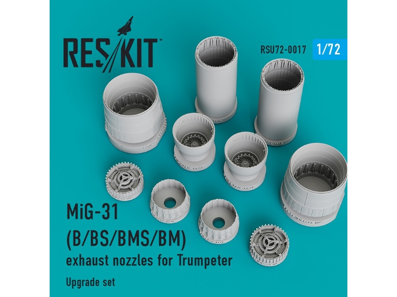 Mig-31 (B/Bs/Bms/Bm) Exhaust Nozzles For Trumpeter - zdjęcie 1 Mig-31 (B/Bs/Bms/Bm) Exhaust Nozzles For Trumpeter - zdjęcie 1