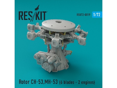 Rotor Ch-53, Mh-53, Hh-53 (Pave Low Iii, Ga,gs,g, Sea Stallion) (6 Blades - 2 Engines) - zdjęcie 1