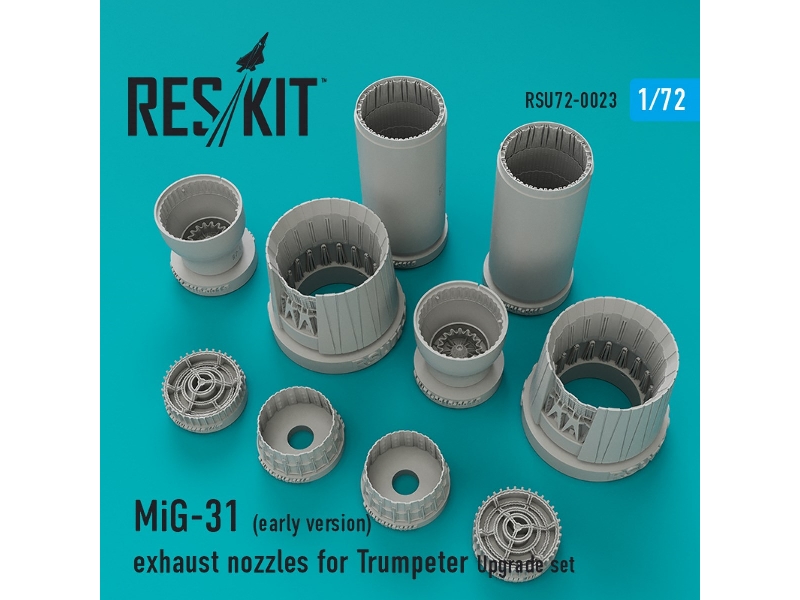 Mig-31 (Early Version) Exhaust Nozzles For Trumpeter - zdjęcie 1 Mig-31 (Early Version) Exhaust Nozzles For Trumpeter - zdjęcie 1
