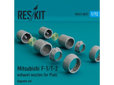 Mitsubishi F-1/T-2 Exhaust Nozzles For Platz - zdjęcie 2