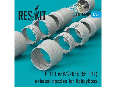 F-111 A/B/C/D/E (Ef-111) Exhaust Nozzles For Hasegawa Kit - zdjęcie 1