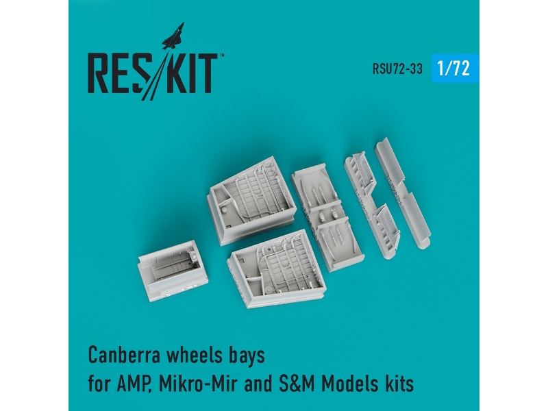 Canberra Wheels Bays For Amp, Mikro-mir And S&m Models Kits - zdjęcie 1 Canberra Wheels Bays For Amp, Mikro-mir And S&m Models Kits - zdjęcie 1