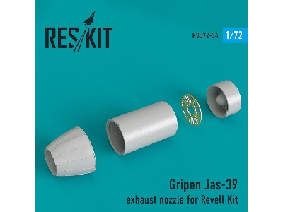 Gripen Jas-39 Exhaust Nozzle For Revell Kit - zdjęcie 1