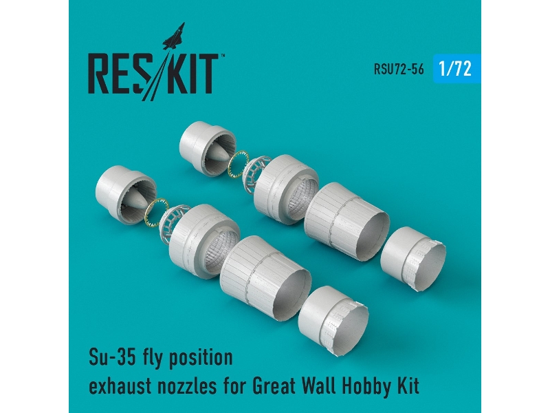 Su-35 Fly Position Exhaust Nozzles For Great Wall Hobby Kit - zdjęcie 1 Su-35 Fly Position Exhaust Nozzles For Great Wall Hobby Kit - zdjęcie 1