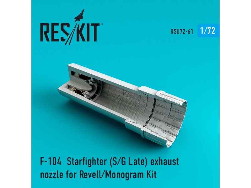 F-104 Starfighter (S/G Late) Exhaust Nozzle For Revell/Monogram Kit - zdjęcie 1 F-104 Starfighter (S/G Late) Exhaust Nozzle For Revell/Monogram Kit - zdjęcie 1