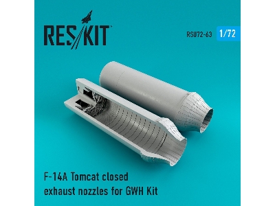 F-14a Tomcat Closed Exhaust Nozzles For Gwh Kit - zdjęcie 1