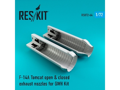 F-14a Tomcat Open & Closed Exhaust Nozzles For Gwh Kit - zdjęcie 1