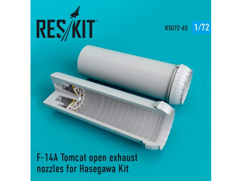 F-14a Tomcat Open Exhaust Nozzles For Hasegawa Kit - zdjęcie 1 F-14a Tomcat Open Exhaust Nozzles For Hasegawa Kit - zdjęcie 1