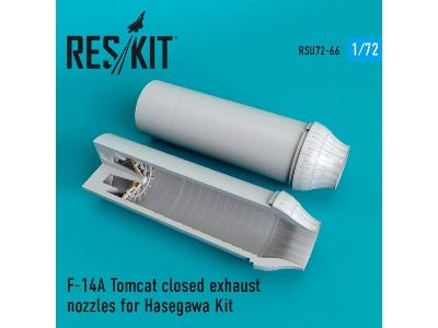 F-14a Tomcat Closed Exhaust Nozzles For Hasegawa Kit - zdjęcie 1
