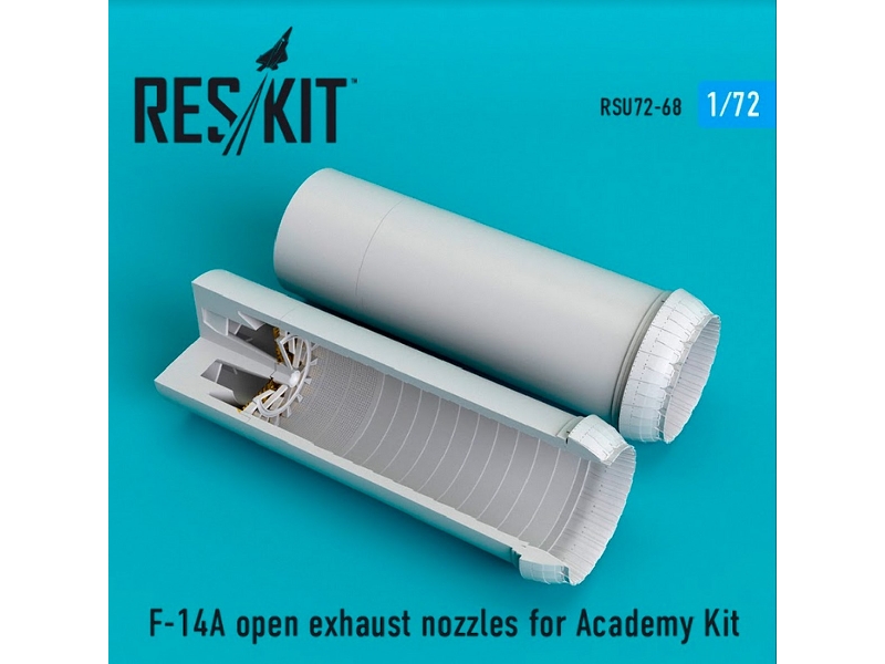 F-14a Open Exhaust Nozzles For Academy Kit - zdjęcie 1